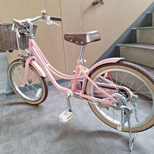 18インチ自転車　ピンク　女の子　子供　キッズ