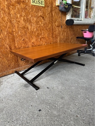 H2808 昇降式テーブル 昇降式テーブル「フィット Cタイプ(長方形) ハイ