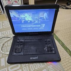 arwin  DVDプレーヤー14.１インチ
