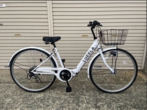 新品★未使用　シティサイクル　オートライト　 26インチ　シマノ製6段変速　ホワイト