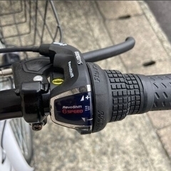 新品★未使用　シティサイクル　オートライト　 26インチ　シマノ製6段変速　ホワイト