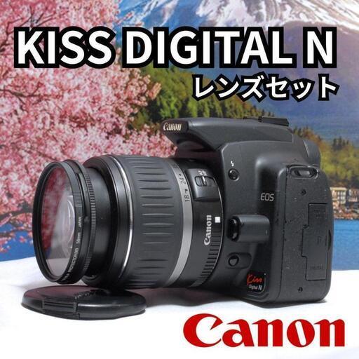 【動作良好美品】Canon EOS KISS DIGITAL N レンズセット