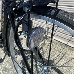 新品★未使用　シティサイクル 26インチ　シマノ製6段変速　ブラック