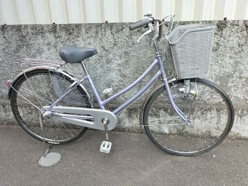 売約済みですm(_ _)m【札幌市内配達無料】整備済み中古車　miyata　stainless　STAA　26インチ　内装3弾切り替え　鍵付き　LEDライト