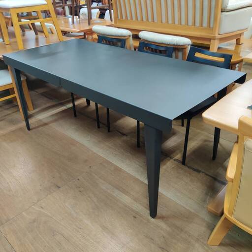 【愛品倶楽部柏店】Francfranc (フランフラン) アイアンダイニングテーブル フェール マットブラック