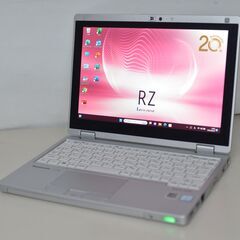 日本製 中古軽量ノートPC Panasonic CF-RZ6EDLQR Windows11+office Core i5-7Y54/メモリ8GB/SSD256GB/10.1インチ/タッチパネル/WEBカメラ 日本製 中古軽量ノートPC Panasonic CF-RZ6EDLQR Windows11+office