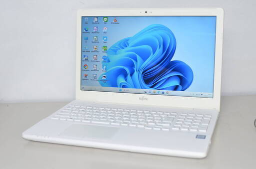 中古良品ノートパソコン 富士通 AH50/B3 Windows11+office 爆速SSD512GB core i7-7700HQ/メモリ8GB/15.6インチ/カメラ/無線/DVDマルチ搭載