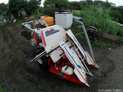 クボタ バインダー  RA50 2条刈り  湿田タイヤ整備済み 状態良好