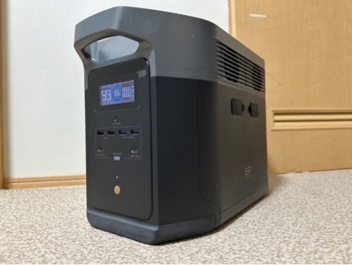 美品！EcoFlow(エコフロー) ポータブル電源 DELTA MAX 1612Wh