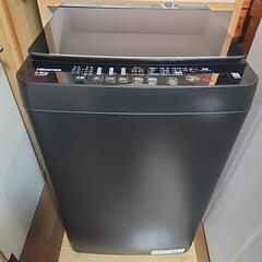 全自動洗濯機5.5kg黒2024年製使用少