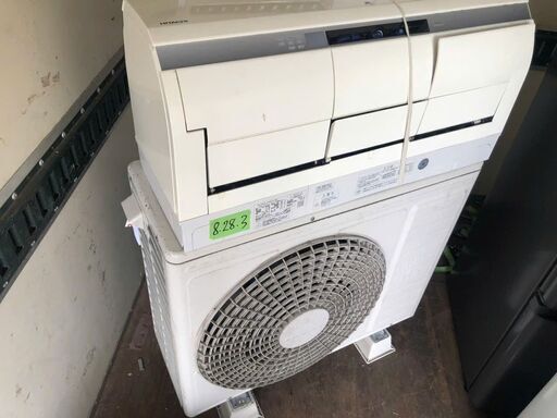 標準取付工事込み金額　14畳 日立 HITACHI RAS-X40F2 W [ステンレス・クリーン お掃除エアコン（14畳・200V対応） スターホワイト 白くまくん Xシリーズ]