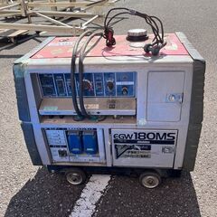 shindaiwa 防音型 エンジン溶接機 発電機 EGW180MS