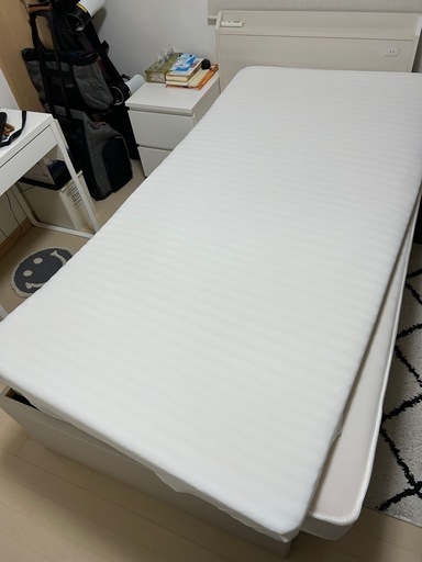 美品✨無印良品　ポリエステルわたトッパーかため