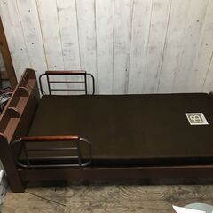 大商産業 電動リクライニングベッド 101x211cm シングル...