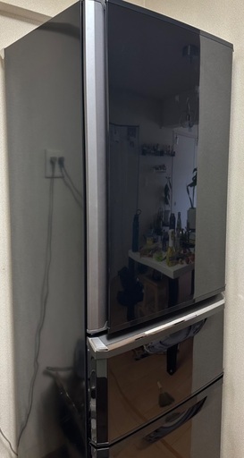 3ドア370ltr冷蔵庫