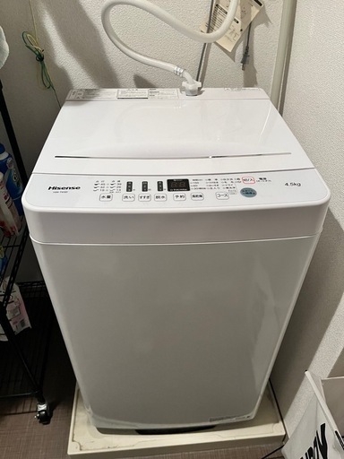 【取引先決まりました】洗濯機、使用年数3年