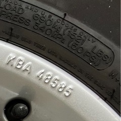 フォルクスワーゲン　VW ゴルフ　純正15インチ　ホイール&スタッドレスタイヤ　4本セット