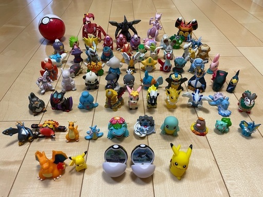 レアあるかも？？年代物　ポケモン　フィギュア　まとめ売り　モンコレ　指人形
