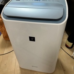 シャープ 除湿機 兼 空気清浄機 2022年製 CV-EF120-W