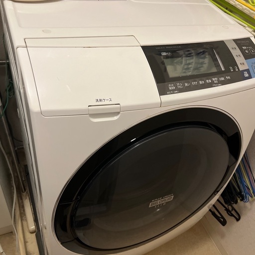 配送のみ 日立 HITACHI　ビッグドラム ドラム式洗濯機 BD-S8600L 2013年製