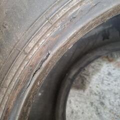 15.5  60  18  ノーマルタイヤ　2本　ミニタイヤショベル　岩見沢より