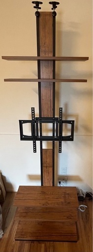【組立済】壁寄せテレビスタンド