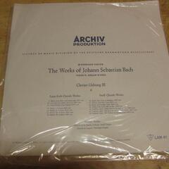 【LPレコード】Johann Sebastian Bach　10枚