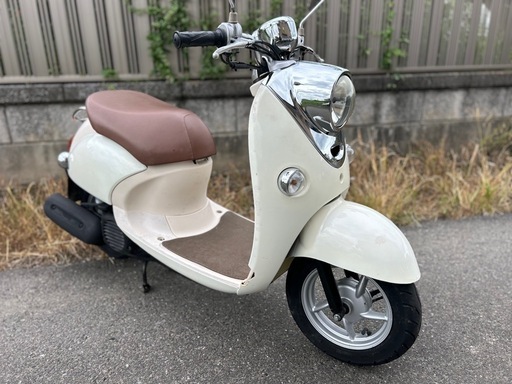 ⭐️ビーノ低燃費4スト.キャブレーターオーバーホール済⭐️バッテリー・プラグ・グリップなど新品交換済みで快調⭐️50cc原付スクーター⭐️