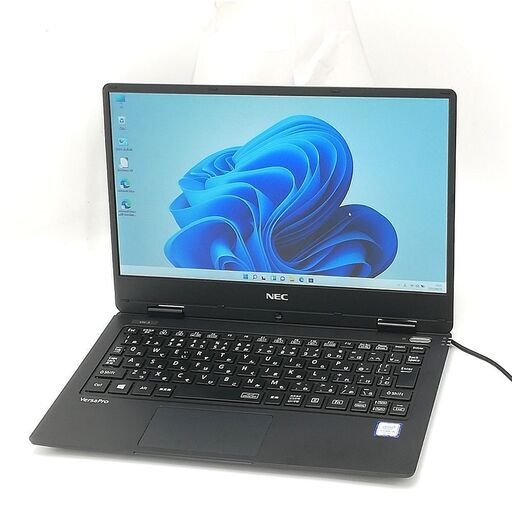 激安 高速SSD Windows11済 12.5型ワイド 軽量 ノートパソコン NEC PC-VKT12HZG3 中古美品 第7世代i5 8GB 無線 Bluetooth Webカメラ Office