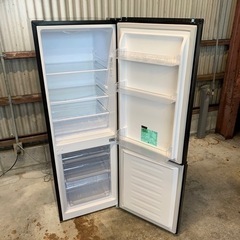 設置まで‼️ Hisense 大きめ冷蔵庫 175L✨ セミマットブラック🐦‍⬛ 2023年製⭕️