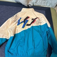 SGジャンパー 烏野賢太 & 上瀧和則 直筆サイン入り