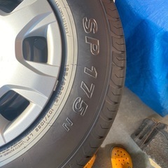 ハイエース純正タイヤ&スチールホイール