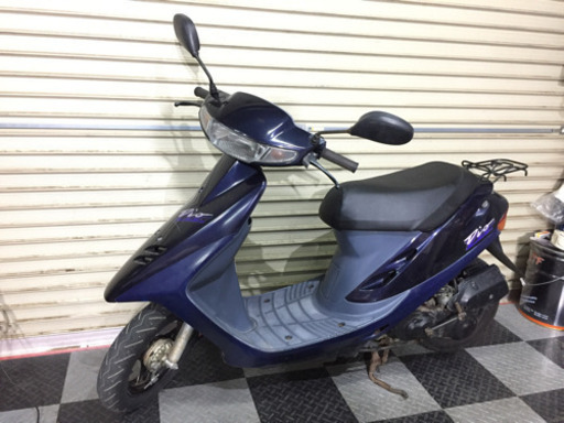 埼玉県深谷市 ホンダ　スーパーディオ ⑧ 2st AF27　 原付 スクーター 50cc 通勤 通学 バイク [ZX ZZ ZR AF28 AF34 レッツ2お探しの方などに如何でしょうか^^