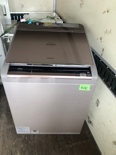 NO 402  福岡市内配送設置無料✨  10kg 日立 HITACHI BW-D10XTV