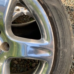 アリスト　トヨタ　純正ホイール　17インチ　アルミホイール　メッキ