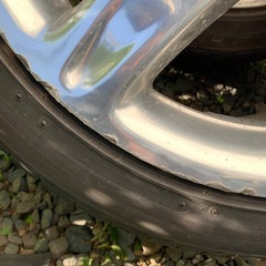 アリスト　トヨタ　純正ホイール　17インチ　アルミホイール　メッキ