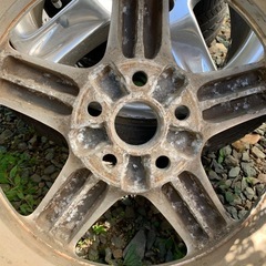 アリスト　トヨタ　純正ホイール　17インチ　アルミホイール　メッキ