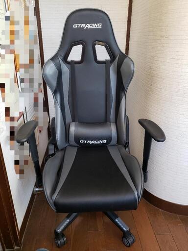 ☆☆GT-Racing　ゲーミングチェア　座面張替済　良品　東京　直接引取希望☆☆