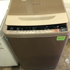 NO 417 ?福岡市内配送設置無料✨? 10kg 日立 全自動洗濯