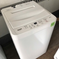 NO 427 🌈福岡市内配送設置無料✨🌈  2021年　YWMT60H1(ホワイト) 全自動洗濯機 上開 洗濯6kg