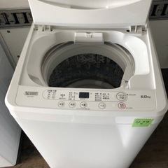 NO 427 🌈福岡市内配送設置無料✨🌈  2021年　YWMT60H1(ホワイト) 全自動洗濯機 上開 洗濯6kg