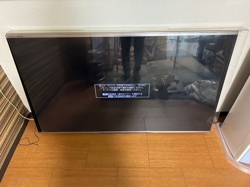 SHARP 60インチテレビ　保護カバー付き