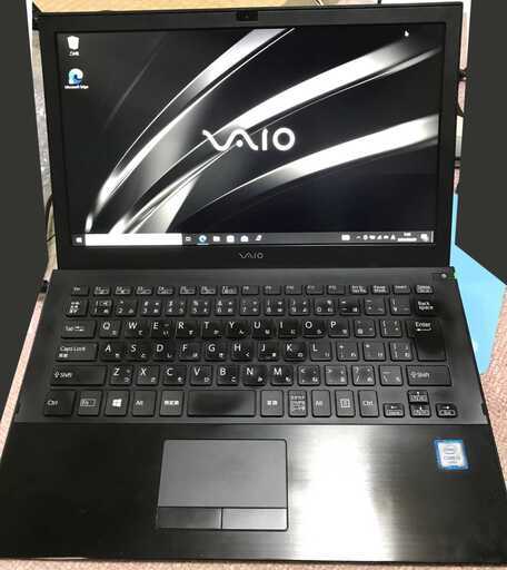 VAIO 軽量薄型 vjs131c11n Core-i3 6100U メモリ：4GB SSD：120GB 中古動作品 Win10
