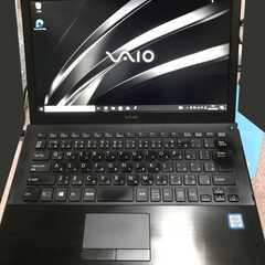 VAIO 軽量薄型 vjs131c11n Core-i3 6100U メモリ：4GB SSD：120GB 中古