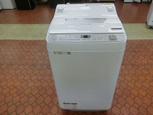 ID 529557　洗濯機5.5K　シャープ　２０１９年　ES-TX5C