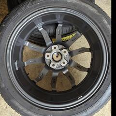 アウディ MAK LOWE FF FALKEN AZENIS 255/45ZR19バリ溝