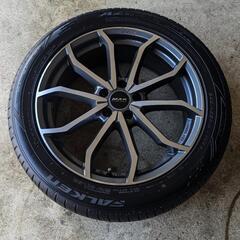 アウディ MAK LOWE FF FALKEN AZENIS 255/45ZR19バリ溝
