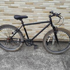 中古自転車 6段変速 250mm MTB 軽整備済み 防犯登録対応 町田市 