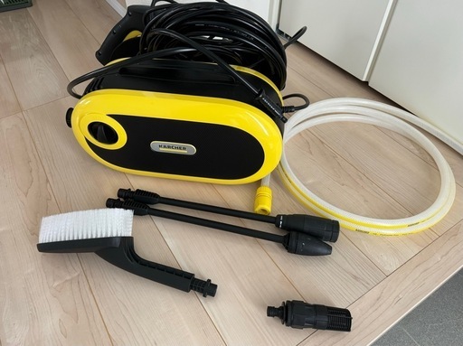 ケルヒャー高圧洗浄機　K2サイレント美品