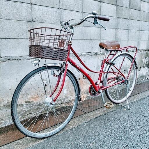 27インチ3段変速付き自転車